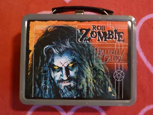 ROB ZOMBIE "HELLBILLY DELUXE" LUNCHBOX w/ THERMOS 2001 WINTERLAND NECA Ldt Edt - Picture 1 of 6