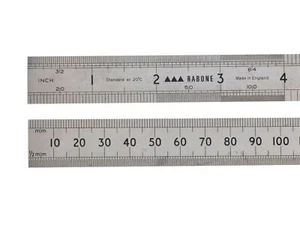STANLEY 64R Rustless Rule 150mm / 6in - Picture 1 of 1