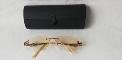 CAZAL Brille Brillengestell. MOD. 1016. Gold. Getönt. Sehstärke! Mit Etui. - Bild 1 von 4