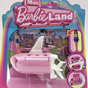 MATTEL® Mini BarbieLand Puppe und Traumflugzeug NEU & OVP Barbie HYF40 Spielset - Bild 1 von 8