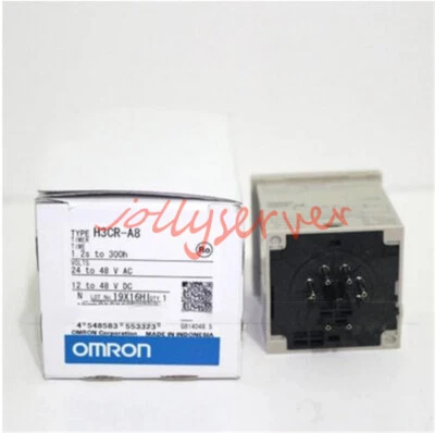 Omron H3CR-A8 H3CRA8 24-48VAC 12-48VDC Timer Neu - Bild 1 von 3