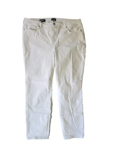 Pantalón Jean NYDJ Blanco Alna Legging Lift Tuck Tecnología 5 Bolsillos Elastizados Plus 20W - Imagen 1 de 13