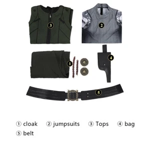 Dr Doom Cosplay The destruction of Doctor Costume Jumpsuit Halloween Cloak Suit - Picture 1 of 25