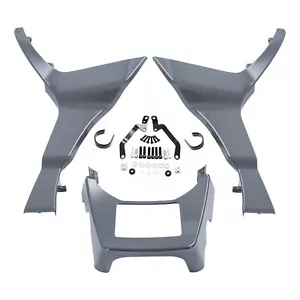 Fairing Extended Chin Spoilers Fit For Harley Road Glide 2017-2023 Gunship Gray - Bild 1 von 9
