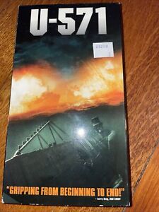 U-571 VHS Harvey Keitel Bill Paxton Matthew McConaughey Submarine Film