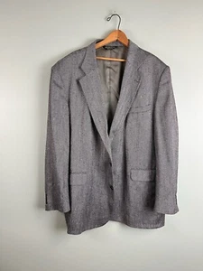 Vintage Strathmore Anderson Little 2XL Tweed Academia Blazer Sport Coat USA Made - Picture 1 of 10