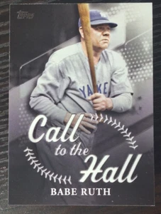 2025 Topps Series 1 Call to the Hall #CTH-14 Babe Ruth New York Yankees - Picture 1 of 2