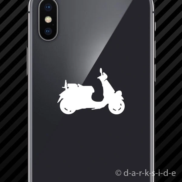 (2x) Vespa GTV / LXV Cell Phone Sticker Mobile scooter moped - Image 1 of 1