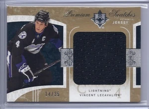 2009-10 ULTIMATE VINCENT LECAVALIER PREMIUM JERSEY /35 - Picture 1 of 1