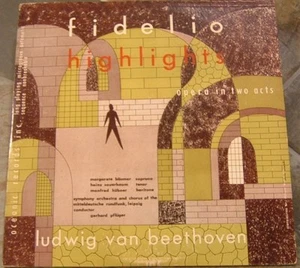 Album By Gerhard Pfluger, "Beethoven: Highlights From Fidelio" on Oceanic - Picture 1 of 3