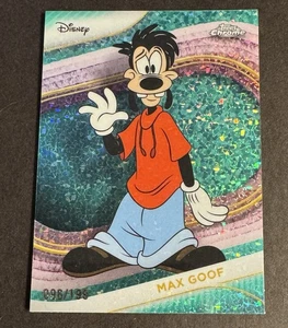 2025 Topps Chrome Disney Max Goof/199 Aqua Mini Diamonds Refractor #33 - Imagen 1 de 3