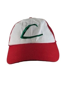 Unisex Pokemon Ash Ketchum Kappe verstellbar weiß/rot Mütze gebraucht kostenloser Versand - Bild 1 von 6