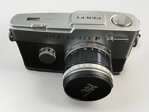 Olympus Pen FT G.Zuiko Auto-S 40mm f1.4 W/ Case - Excellent Condition - Picture 1 of 11