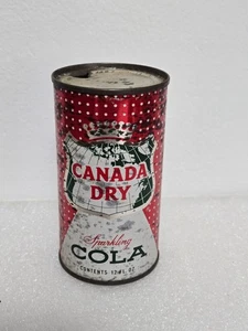 Vintage Canada Dry Cola St Paul Pre Zip Flat Top Soda Pop Can - Picture 1 of 6