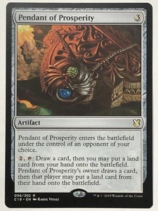 MTG TCG - Pendant of Prosperity 056/302 Commander 2019 - NM (Free Shipping $5+) - Picture 1 of 2