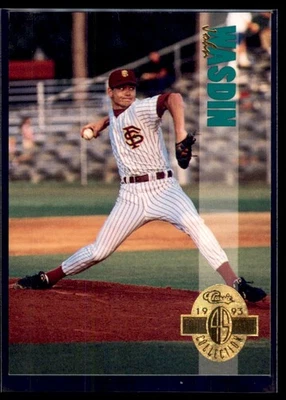 1993 1993 Classic 4 Sport John Wasdin RC FSU #301 2231 - Image 1 of 2