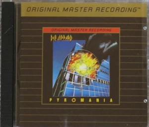 DEF LEPPARD PYROMANIA B24K GOLD DISC ULTIMATE MASTER DISC - Picture 1 of 1