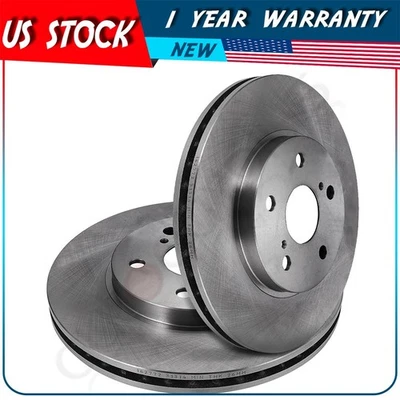 2x Rotores de freno delanteros ventilados para Toyota Solara 2,4 L Lexus ES300 3,0 L IS250 2,5 L Foto 1 de 4