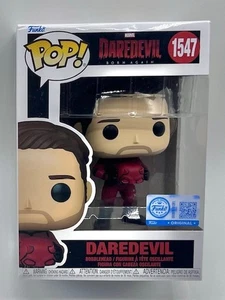 Funko Pop: Daredevil Born Again - Daredevil (Unmasked)#1547 Ent Earth Exc - NIB - Picture 1 of 6