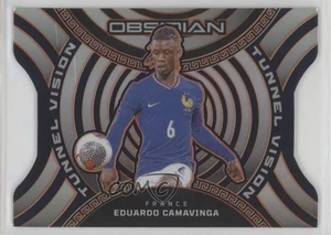 2023-24 Panini Ossidiana Tunnel Vision Incisione Elettrica Arancione /99 Eduardo Camavinga - Foto 1 di 3