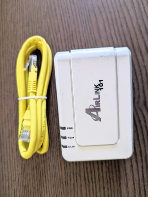Airlink 101 Turbo 85mbps Home Plug Powerline Ethernet Adapter APL8512 - Image 1 of 3