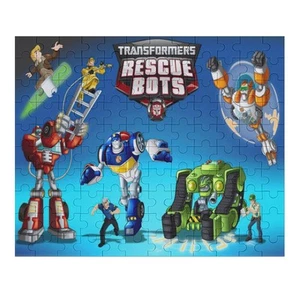 Rompecabezas Transformers Rescue Bots 120 piezas regalo para niños mucha diversión - Imagen 1 de 7