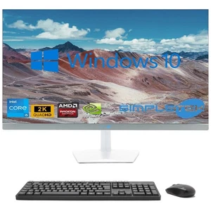 Aio Tout En Un I5 27" 2K Ram 16Go Ssd 960Go Gpu Gtx 1650 Win 10 Bureau Gaming - Afbeelding 1 van 10