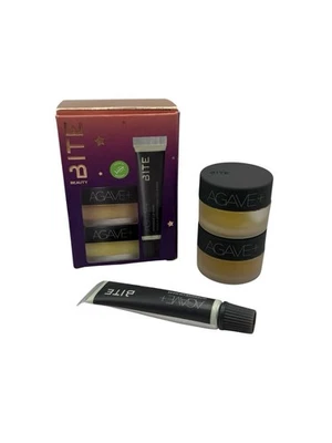 BITE BEAUTY Agave+ Nighttime Lip Therapy Intensive Lip Mask Lip Scrub Set RARE - Image 1 of 3