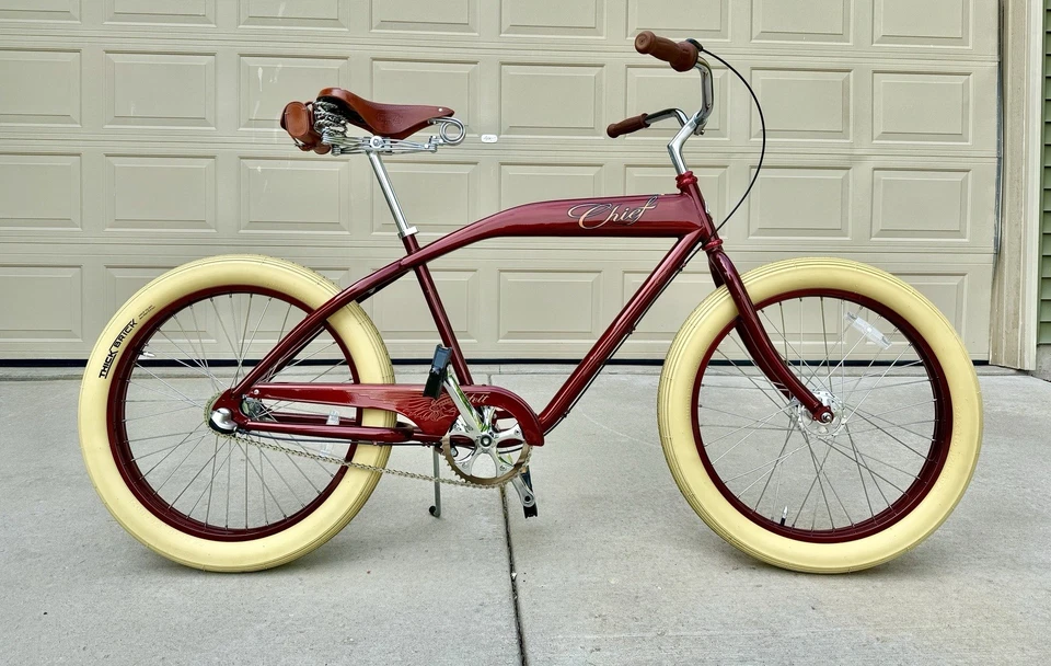 Feltro Jefe Cruiser - ¡Excelente Estado con Sillín Brooks y Más! Foto 1 de 4