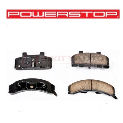 PowerStop Front Disc Brake Pad Set for 1983-1996 Buick Century - Braking ta - Image 1 of 4