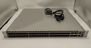 Arista 48-Port 10G SFP+ & 4-Port 40G QSFP Network Switch w/1x PS DCS-7050SX-64-R - Picture 1 of 4