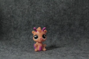 Auténtico Littlest Pet Shop LPS naranja rosa bebé hada #2798 - Imagen 1 de 3