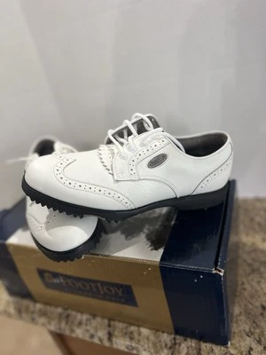 Zapatos de golf Footjoy Dryjoy para mujer talla 5,5 M nuevos en caja original estilo artículo 98355 Foto 1 de 4