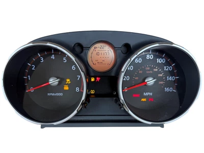 Cuadro de instrumentos velocímetro indicadores del panel de instrumentos Nissan Rogue 2008 101.177 millas Foto 1 de 4