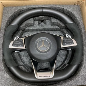 OEM Genuine Mercedes Benz C63 S C43 W205 AMG Steering Wheel 2015-2018 - Picture 1 of 8