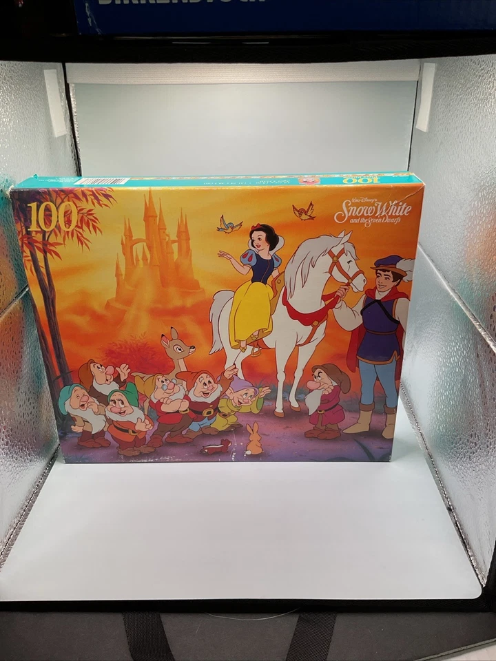 Rompecabezas Vintage Dorado Walt Disney Blancanieves 100 Piezas 5466-14 SELLADO Foto 1 de 4