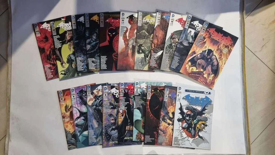 BATMAN Il Cavaliere Oscuro - Serie Completa 1/20 - DC Rw Lion - Immagine 1 di 1