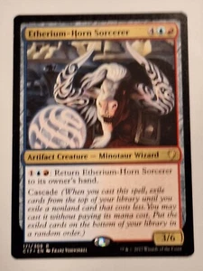 Etherium-Horn Sorcerer - Commander 2017 - Magic the Gathering MTG Nice! - Picture 1 of 2