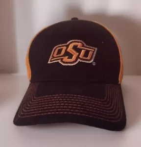 Oklahoma State University Cowboys NCAA Vintage Adjustable Velcrow Strap Cap Hat - Picture 1 of 5