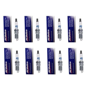 ACDelco Platinum Spark Plugs Set of 8 for 98-2011 GM V8 LS1 LS2 LS3 LS6 L99 - Picture 1 of 4