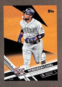 2017 Topps Update #US152 Robinson Cano ASG Black SP /66 - Picture 1 of 3