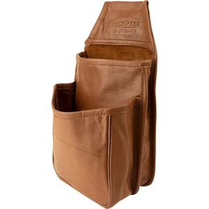 Jack Pyke Leather Cartridge Pouch Tan Attaches to belt Holds 50 Shooting Clay - Picture 1 of 4