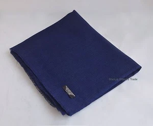 Feine Qualität 80" x 28" Rautenmuster 100% Pashmina Kaschmir Stola aus Nepal  - Bild 1 von 2