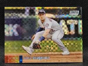 2020 Topps Stadium Club Chrome Alex Bregman X-fractor #236 Houston Astros - Picture 1 of 3