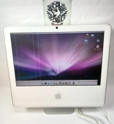 PC Bureau Apple iMac G5 A1144 17" 160Go HDD 512Mo Ram 1.9Ghz Caméra Mac OS Vinta - Photo 1/4