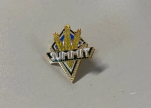 Summit Brewing Company Beer 1 1/8" Metal Enamel Lapel Advertising Pin Pinback - Picture 1 of 2