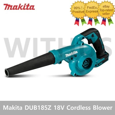 Makita DUB185Z 18V Cordless Leaf Blower and Vacuum Cleaner Body only - Tracking_ - Image 1 of 4