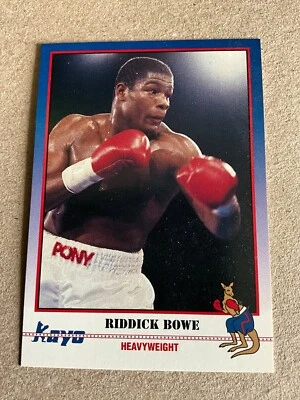 1991 Kayo - Riddick Bowe #172 - Image 1 of 2