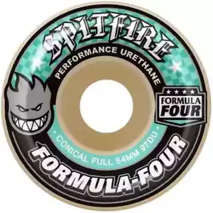 Spitfire Conical Full F4 97D 56mm Skateboard Wheels - Picture 1 of 2