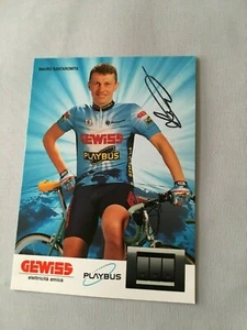 MAURO SANTAROMITA Tour De France Radsport signed Autogrammkarte 12x17 - Picture 1 of 1